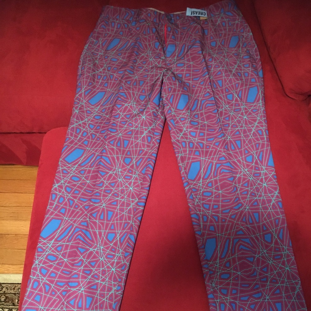 Hreski golf pants. Size 36x32. Multi-colored. Worn once.